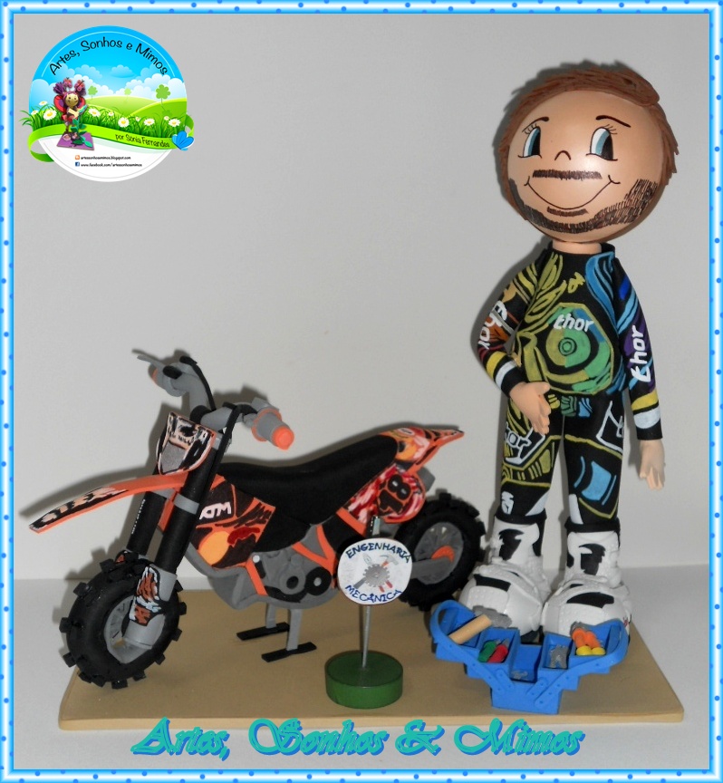 Engenheiro Mecânico e corredor de Motocross