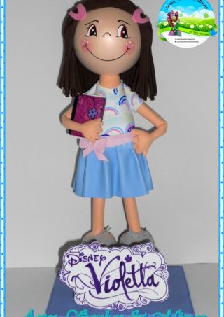 Violetta (Joaninha vestida de Violetta)