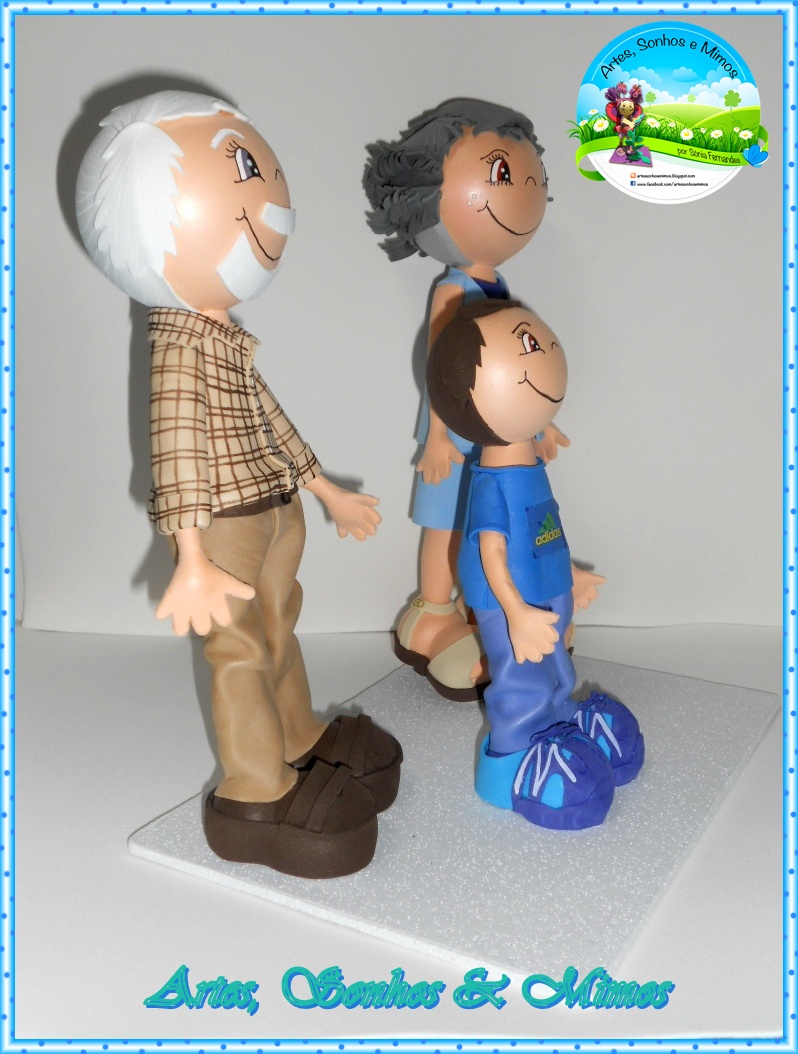 Vários conjuntos Familias - Casal de Avós Paternos e Neto - Image 5