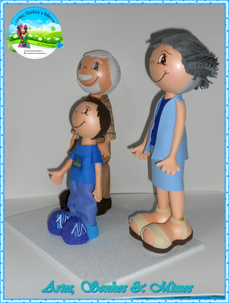 Vários conjuntos Familias - Casal de Avós Paternos e Neto - Image 6