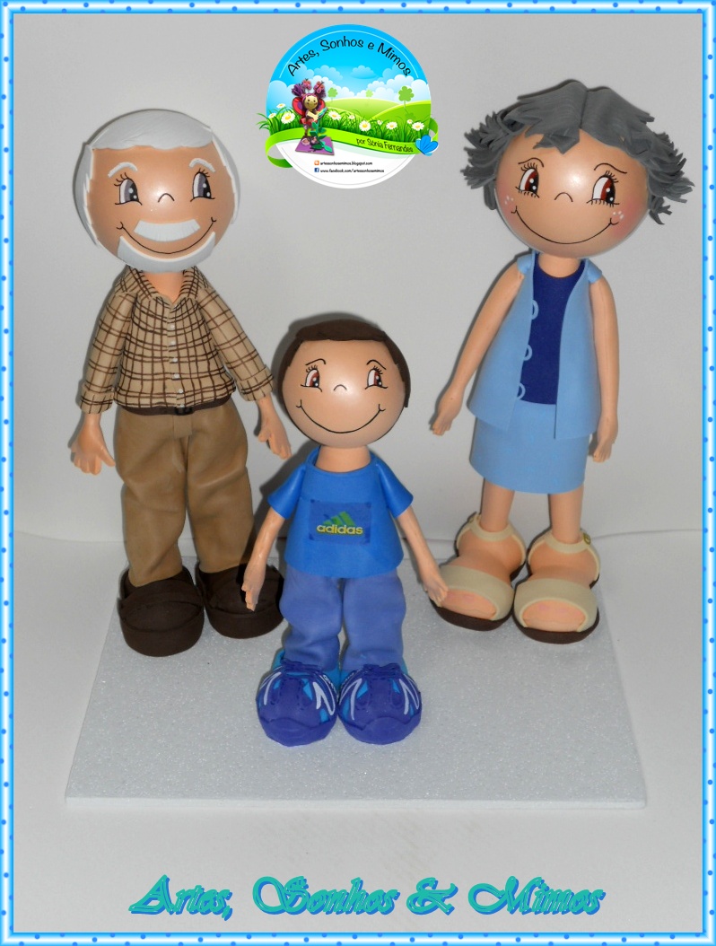 Vários conjuntos Familias - Casal de Avós Paternos e Neto - Image 4