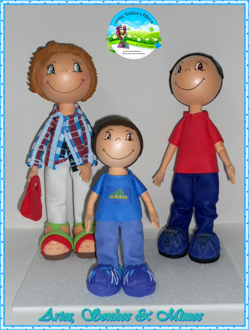 Vários conjuntos Familias - Casal de Avós Maternos e Neto - Image 2