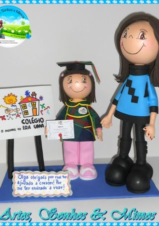 Educadora e a Bruna
