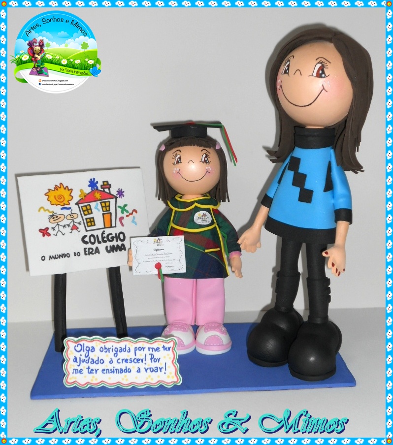 Educadora e a Bruna