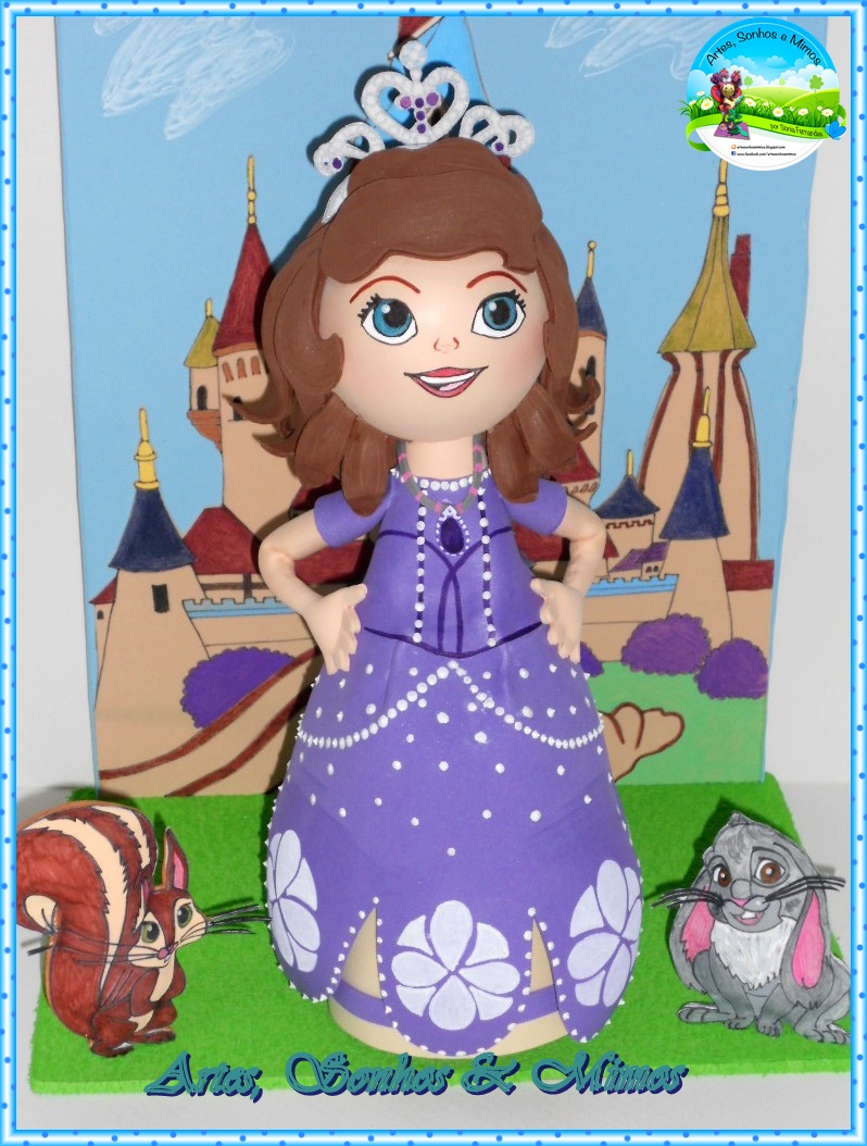 Princesa Sofia e Mascotes