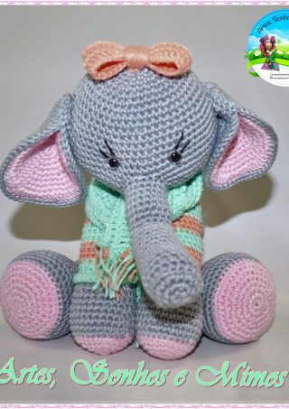 Elefante Crochê