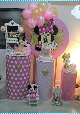 Festa de Aniversário Tema - Minnie Princesa