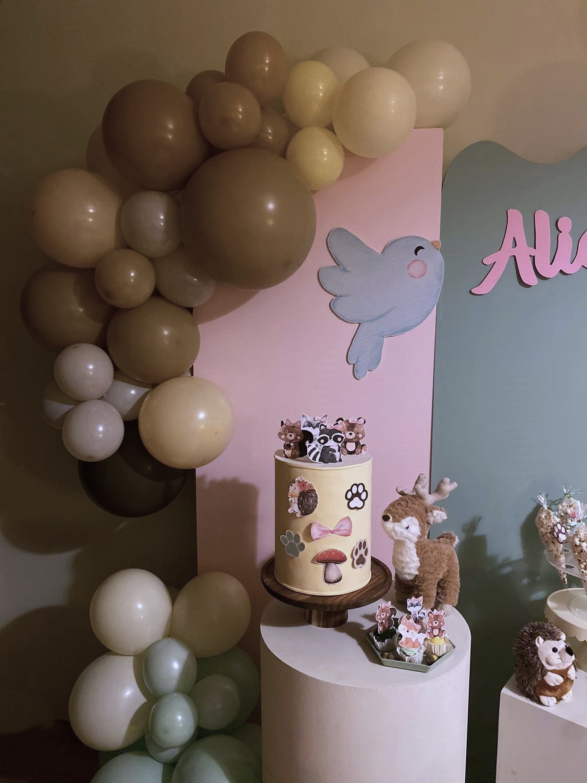 Festa de Aniversário Tema Animais do Bosque da Alice - Image 9