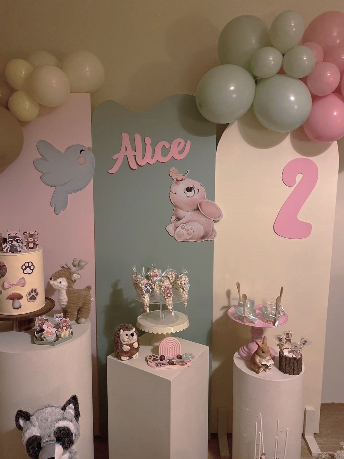 Festa de Aniversário Tema Animais do Bosque da Alice - Image 14