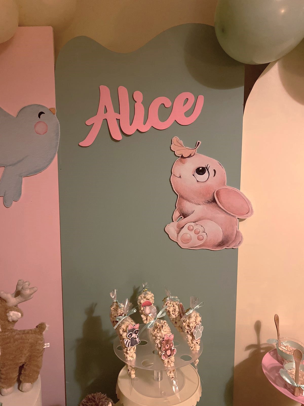Festa de Aniversário Tema Animais do Bosque da Alice - Image 15
