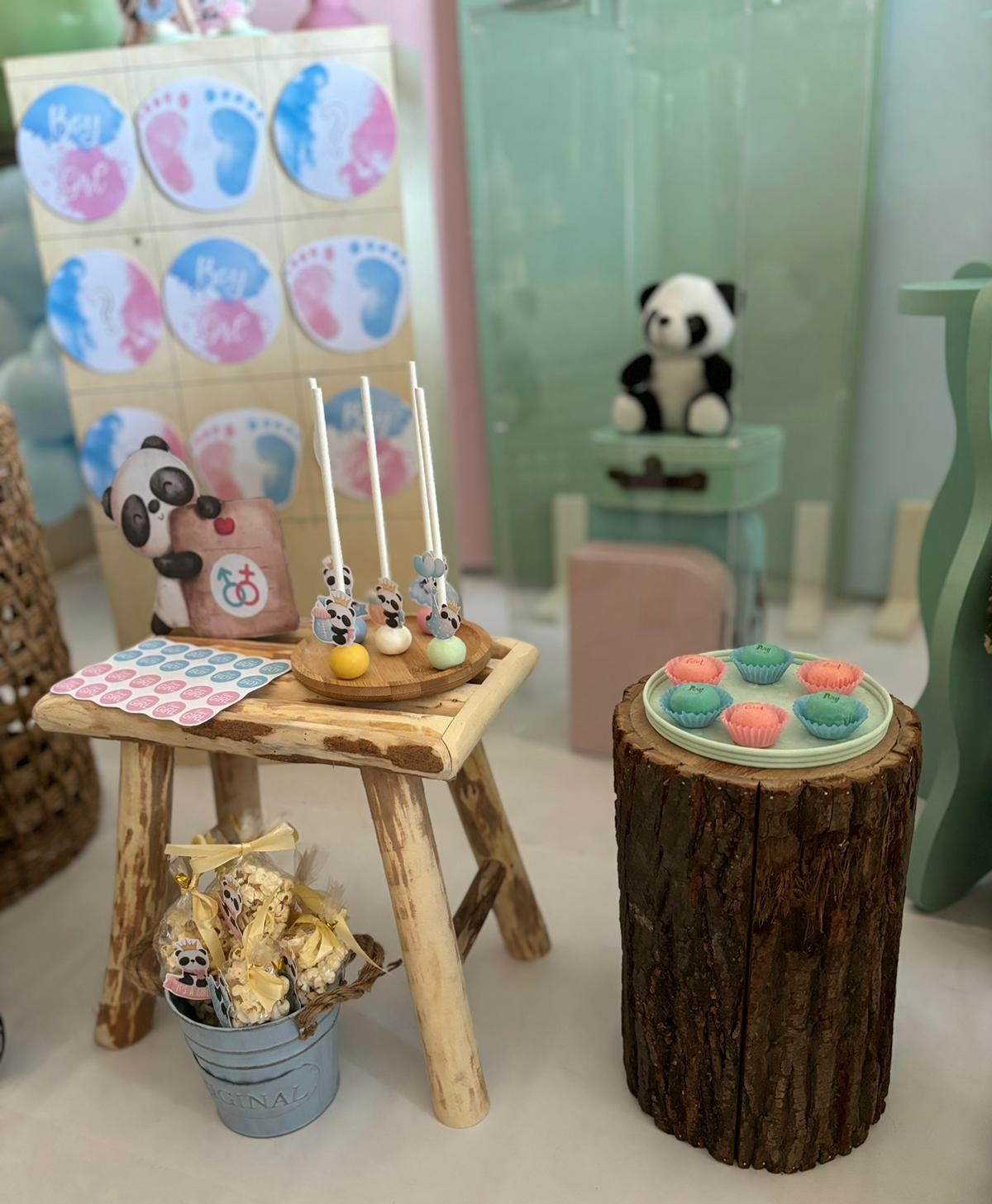 Chá de Revelação/Gender Reveal - Tema Panda - Image 23