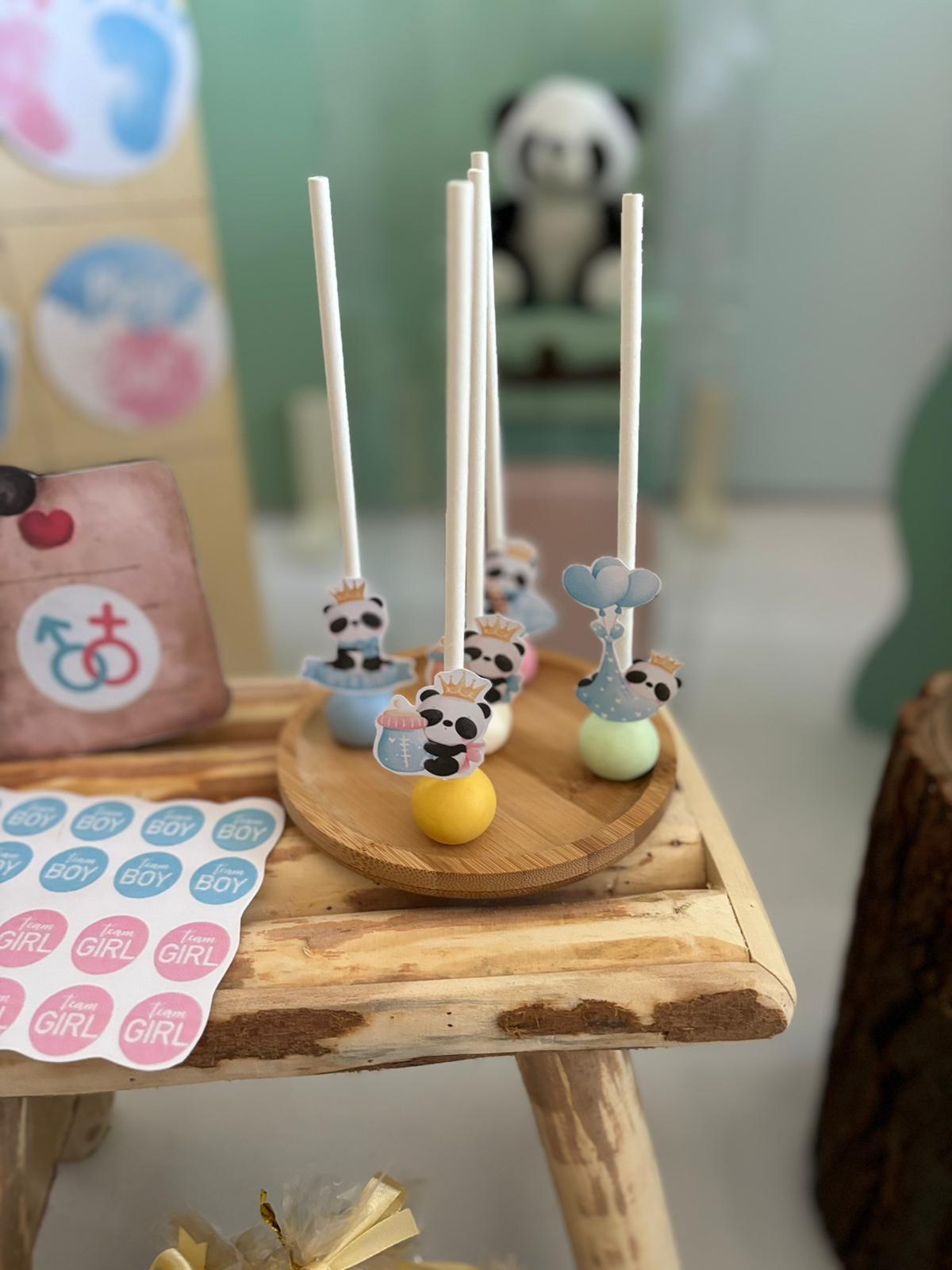 Chá de Revelação/Gender Reveal - Tema Panda - Image 20