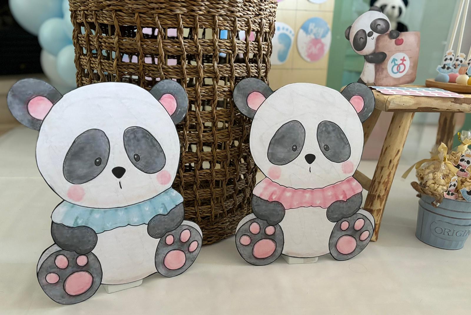 Chá de Revelação/Gender Reveal - Tema Panda - Image 9